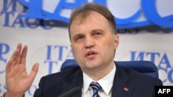 Transdniestrian leader Yevgeny Shevchuk