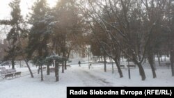Скопје под снег, 10 јануари 2017.