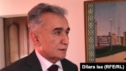 Генеральный консул Узбекистана в Казахстане Аброр Фатхуллаев. Шымкент, 24 сентября 2019 года.