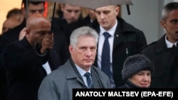 Президент Кубы Мигель Диас-Канель