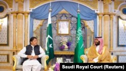 ارشیف، د پاکستان صدراعظم عمران خان او د سعودي شهزاده