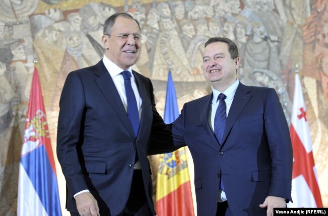 Lavrov dhe Daçiq. Foto nga arkivi.
