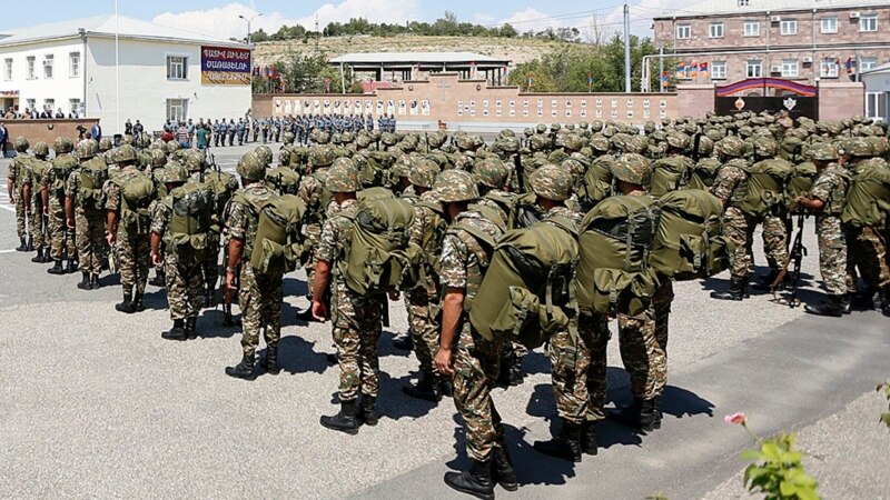 Armenian Police Forces Deployed On Azeri Border