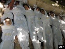 Ахвяры магчымай хімічнай атакі ў Сырыі