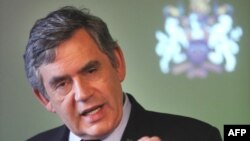 British Prime Minister Gordon Brown