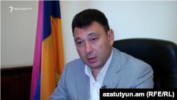 Пресс-секретарь РПА, вице-спикер Национального собрания Армении Эдуард Шармазанов, Ереван, 17 августа 2018 г.