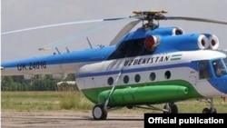 Використовуваний в Узбекистані гелікоптер MI-171 російського виробництва, фото ілюстративне