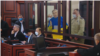 Վրաստանի նախկին նախագահ Միխեիլ Սաակաշվիլին Թբիլիսիի դատարանում, ապրիլ, 2022թ․