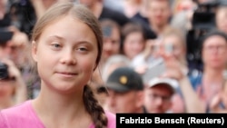 Swedish environmental activist Greta Thunberg 