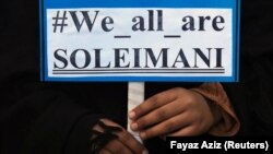 Proteste la funeraliile lui Soleimani