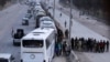 Автобусы для эвакуации из Восточной Гуты
