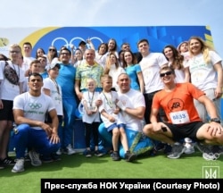 Георгій Зантарая популяризує спорт в Україні. Олімпійський день