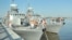 Иранские корабли во время одного из "дружественных визитов" на базу Каспийской флотилии ВМФ РФ 