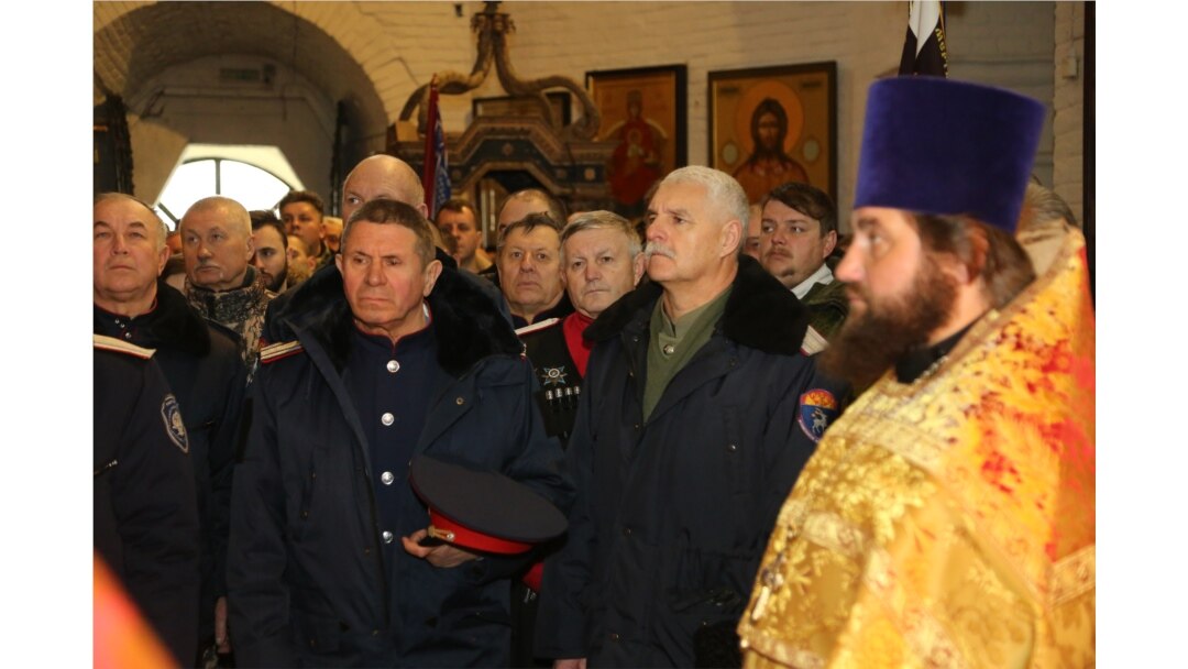 Панихида в станице Старочеркасской, 25 января