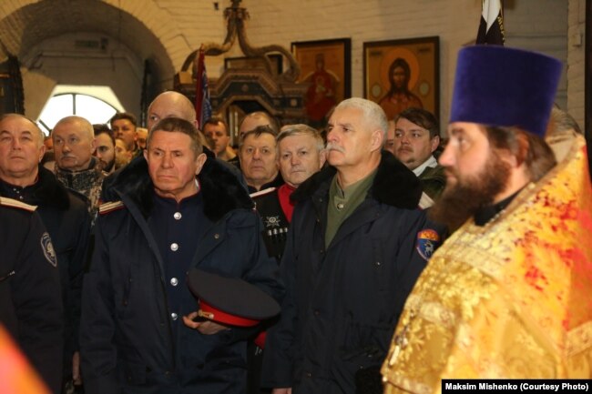 Панихида в станице Старочеркасской, 25 января