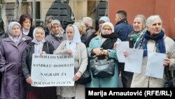 Sarayevoda İsveç səfirliyi qarşısında etiraz aksiyası, 19 noyabr, 2019-cu il