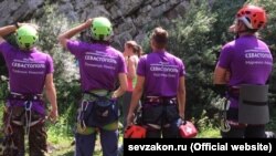 Юнацька збірна Севастополя з альпінізму на першості Росії з альпінізму в скельному класі