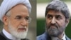 Mehdi Karroubi and Ali Motahri
