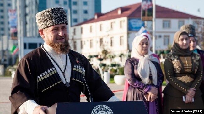 Lideri çeçen Ramzan Kadyrov