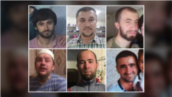 Six of the seven detained Crimean Tatars