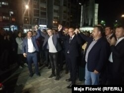 Përfaqësuesit e Listës Serbe, kanë festuar pas zgjedhjeve në komunat veriore të Kosovës.