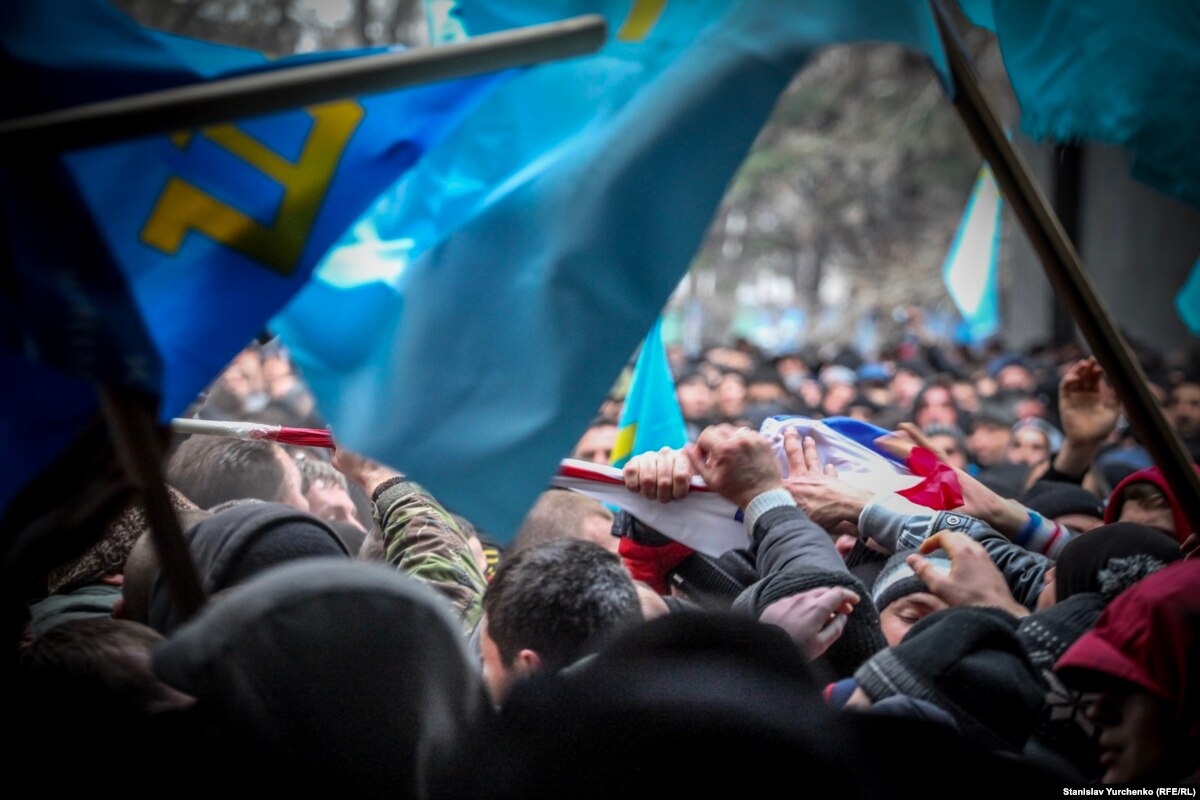 Крым в феврале 2014 года