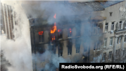Пожежа в Одеському коледжі економіки, Одеса, 4 грудня 2019 року