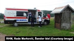 Ambulantna kola koja je Ruska humanitarna misija donirala Požegi
