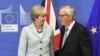 Theresa May i Jean-Claude Juncker