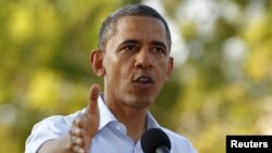 U.S. President Barack Obama speaks during the Summit of the Americas in Cartagena, Colombia.