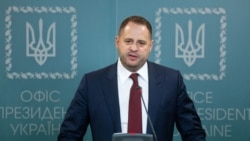 The Ukrainian president's new chief of staff Andriy Yermak (file photo)