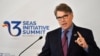 U.S. Secretary of Energy Rick Perry at a recent summit in Europe.