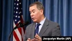 John Rood at the Pentagon in 2018