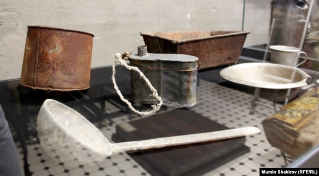 Экспонаты Музея истории ГУЛАГа до его закрытия