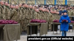 Военнослужащие Высокомобильных десантных войск Украины.
