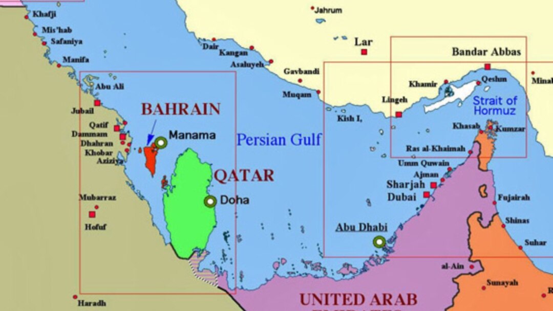 Uae And Bahrain Map Saudi Arabia, Bahrain, Egypt, Uae Cut All Ties With Qatar, Citing  'Terrorism' ; Iran Reaction