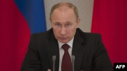 Владимир Путин, президент России. 