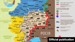 Ситуація в зоні бойових дій на Донбасі, 10 вересня 2019 року. Інфографіка Міністерства оборони України