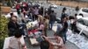 A street market in Abadan, Khuzestan province, where residents suffer from lack of water and jobs.