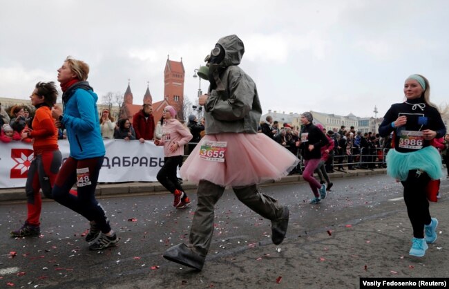 Масавы забег «Beauty Run» у Менску, 8 сакавіка