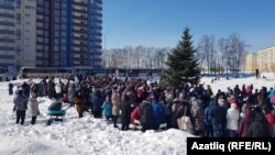 Cход жителей "Салават Купере" по проблеме строительства мусоросжигательного завода