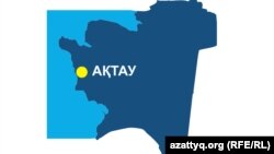Маңғыстау облысының аумақтық картасы (Көрнекі сурет).