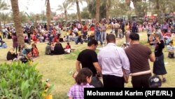 إحتفال الربيع في متنزه الزوراء ببغداد