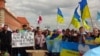 Митинг в 71-ю годовщину депортации крымских татар в Варшаве, 17 мая 2015 года