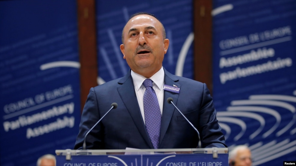 Turkish Foreign Minister Mevlut Cavusoglu