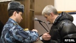 Платон Лебедев в Хамовническом суде Москвы, 31 марта 2009 