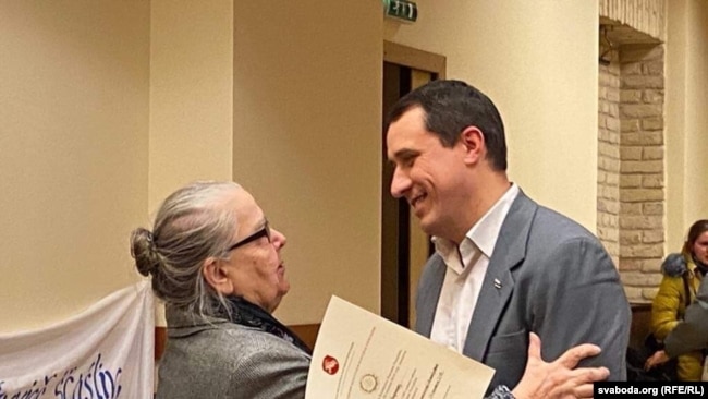 Івонка Сурвіла і Павал Севярынец