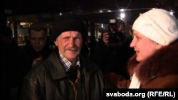 Вызвалены з расейскага рабства Мікалай Шпак з дачкой