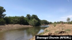 Ақтөбедегі өзендердің бірі. 23 маусым 2019 жыл.