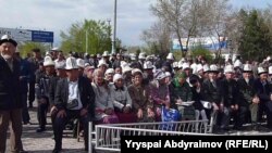 The opposition demonstration in Jalal-Abad on April 10 drew an estimated 5,000 people.